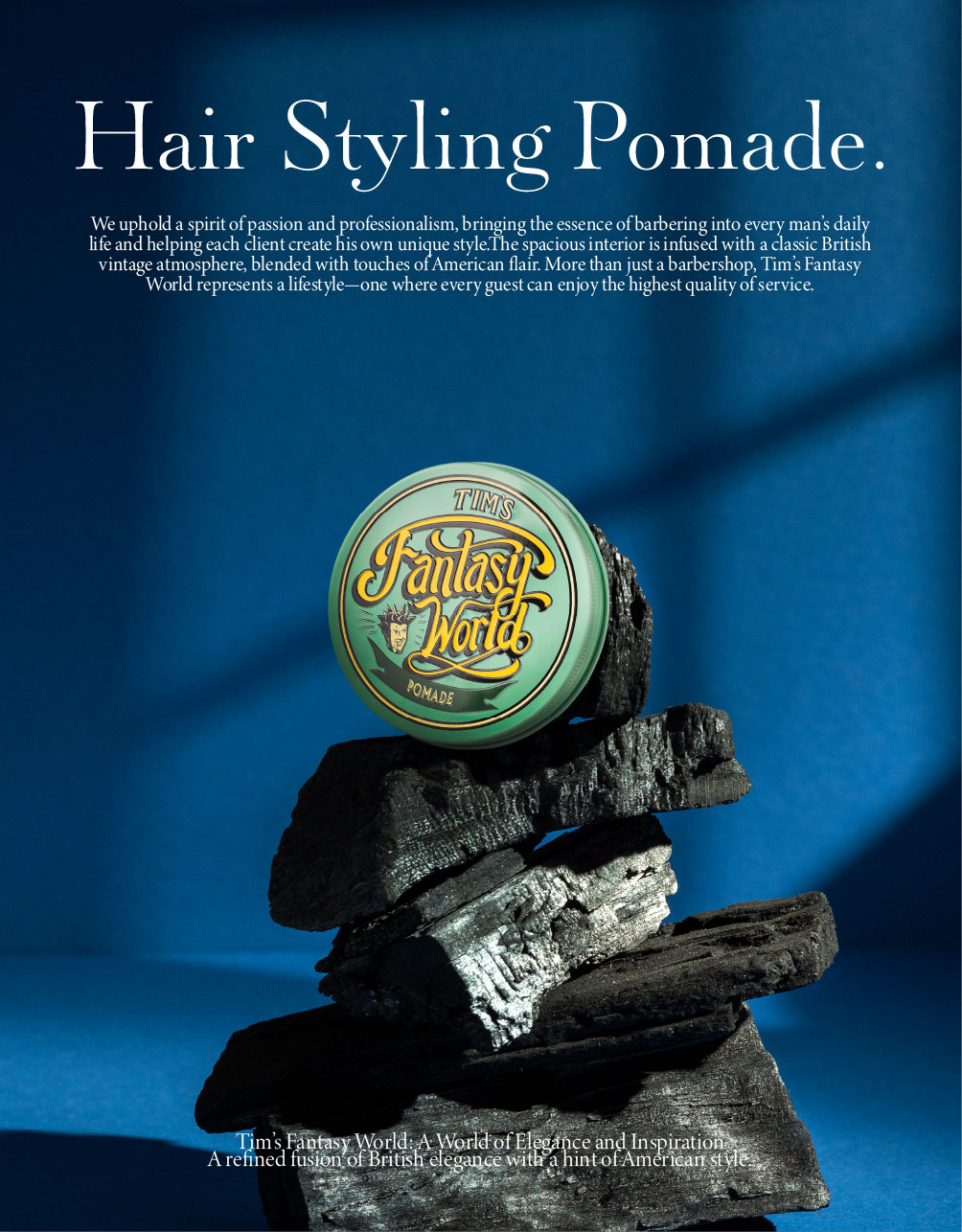 水凝髮蠟 綠罐 detail 2